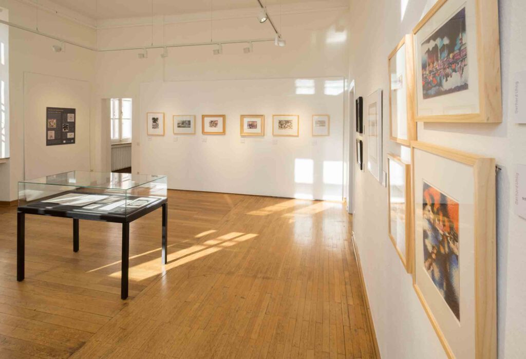 Foto der Ausstellung 'Gerhard Uhlig, Form und Gestalt' im Stadtmuseum Warendorf .2026. ©