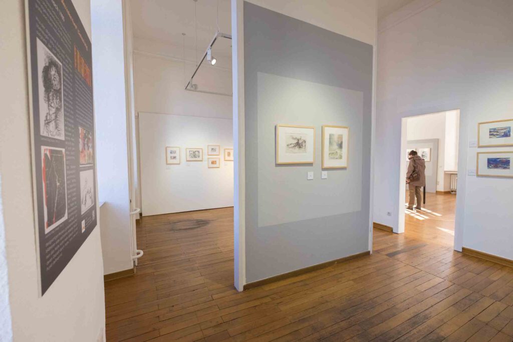 Foto der Ausstellung 'Gerhard Uhlig, Form und Gestalt' im Stadtmuseum Warendorf .2026. ©